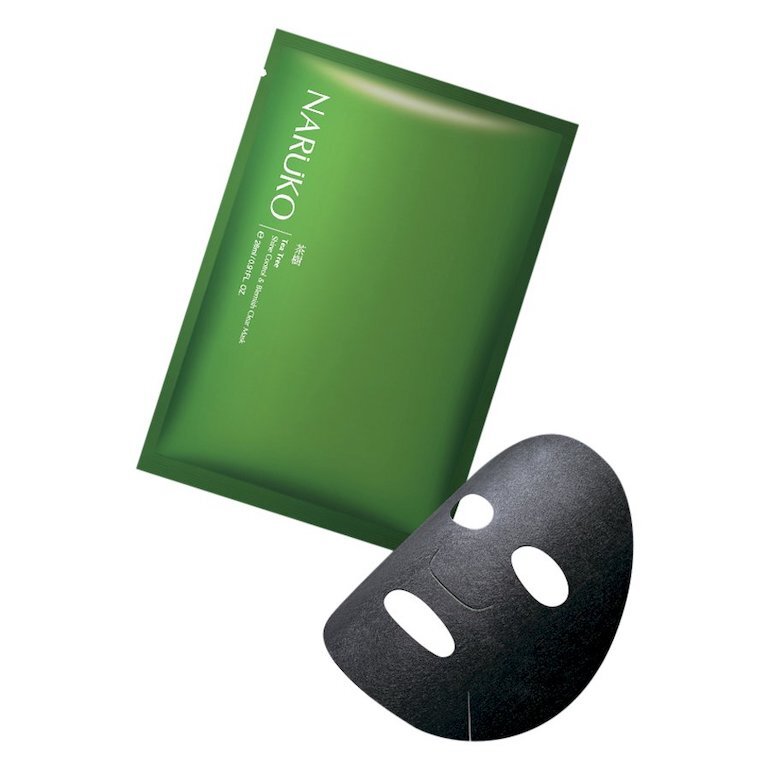 Mặt nạ tràm trà Naruko Tea Tree Shine Control & Blemish Clear Mask.