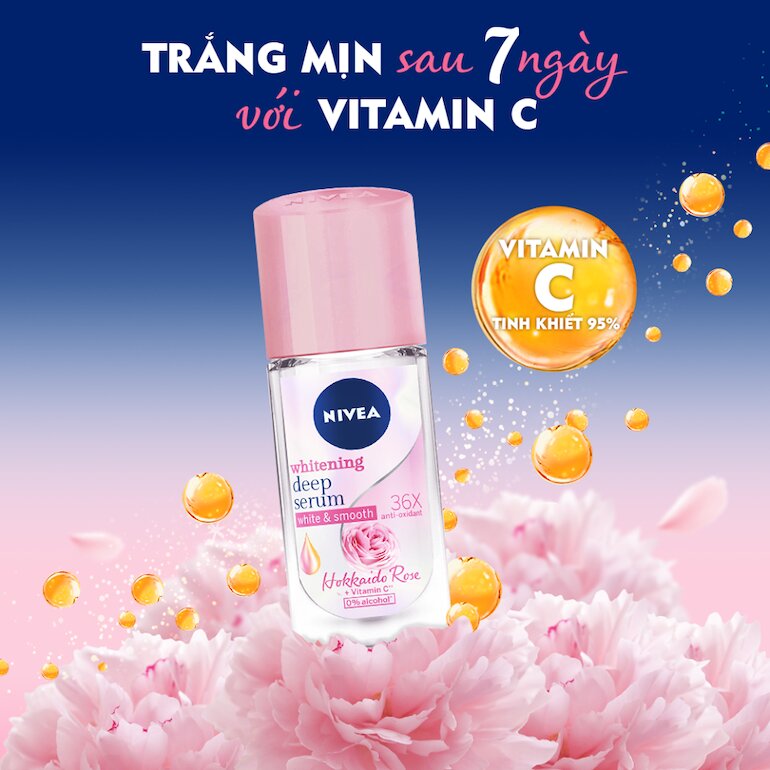 Lăn khử mùi Nivea Whitening Deep Serum