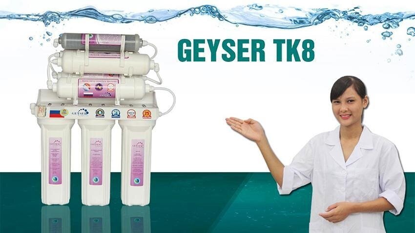 Máy lọc nước Geyser ứng dụng công nghệ Nano tân tiến