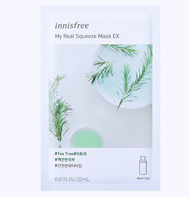 Mặt nạ giấy Innisfree My Real Squeeze Mask Tea Tree