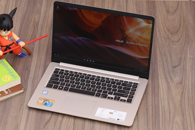 Laptop Asus S510UA có thiết kế cực kỳ đẹp mắt