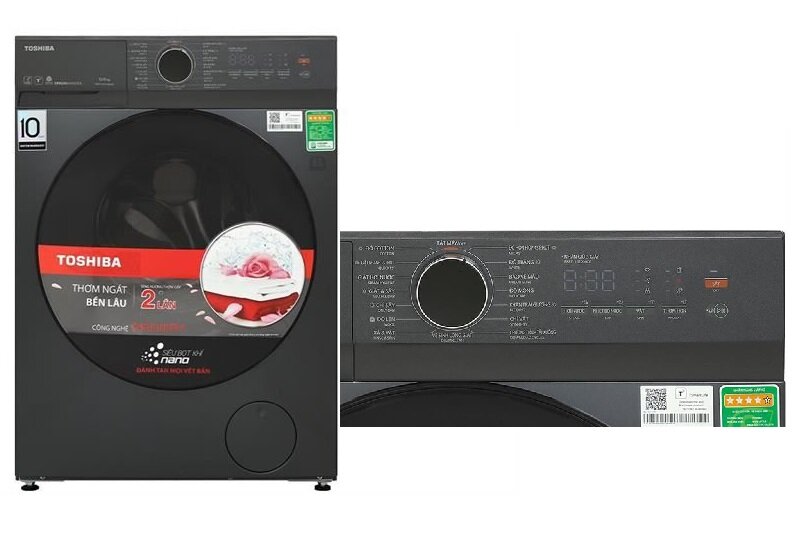 TOP 3 máy giặt Toshiba Inverter 13 kg chất lượng tốt, đáng mua hiện nay