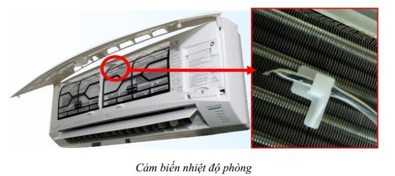 sensor điều hòa fujitsu