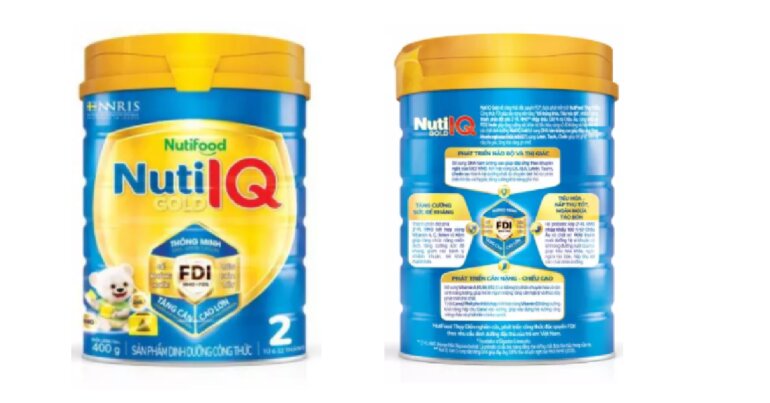 Sữa Nuti IQ Gold Step 2 có tăng cân không?