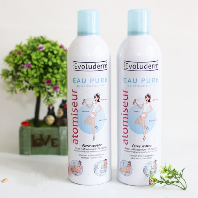 Xịt khoáng Evoluderm: Đa năng và giá rẻ