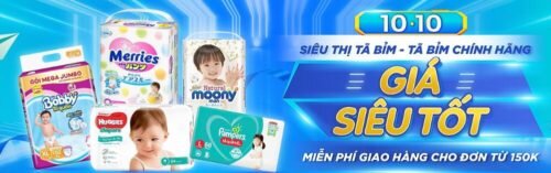 Tã bỉm giá siêu tốt - Miễn phí giao hàng cho đơn từ 150K