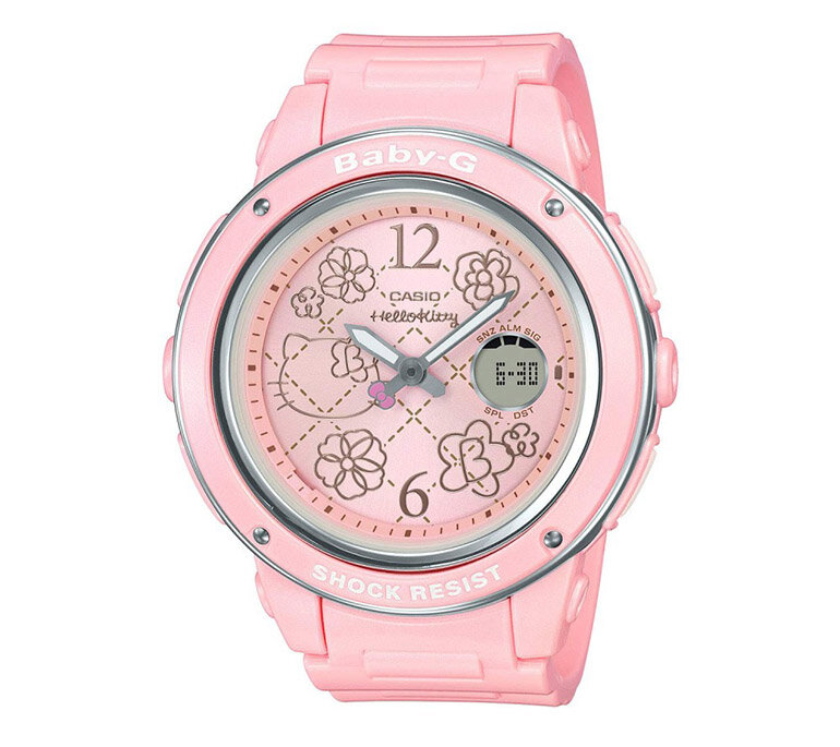 Đồng hồ bé gái Hello Kitty của Casio có độ bền rất tốt cùng khả năng chống nước 10ATM