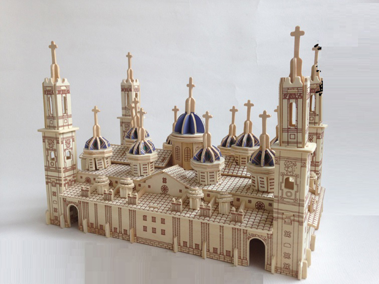 Bộ lắp ráp Mô hình 3D Nhà thờ Đức Bà Sài Gòn  TAYTA
