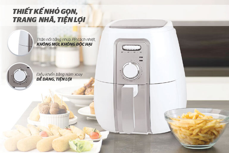 Nồi chiên không dầu Sunhouse SHD4023W