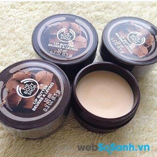 Son dưỡng môi The Body Shop Chocomania Lip Butter