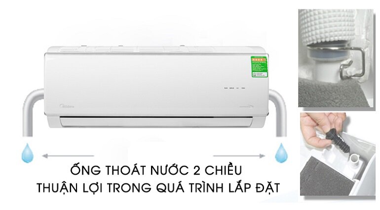 áy lạnh Midea Inverter 1 HP MSAFA-10CRDN8