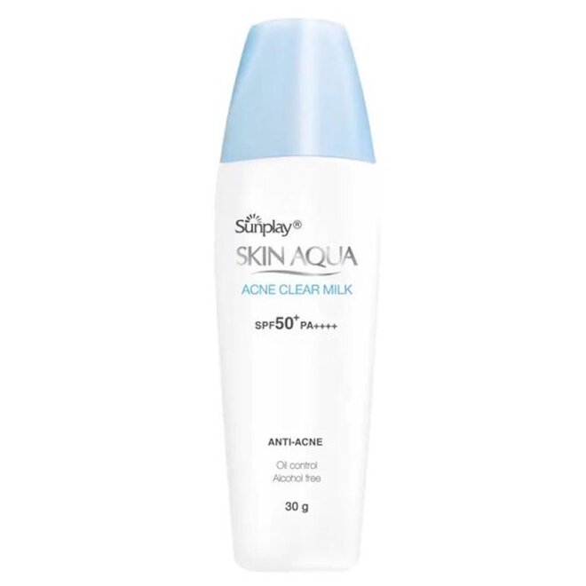 Kem chống nắng Sunplay Skin Aqua Acne Clear Milk