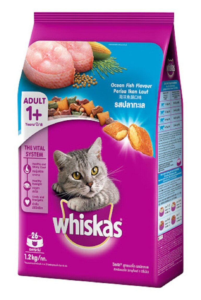 Thức ăn khô cho mèo Whiskas