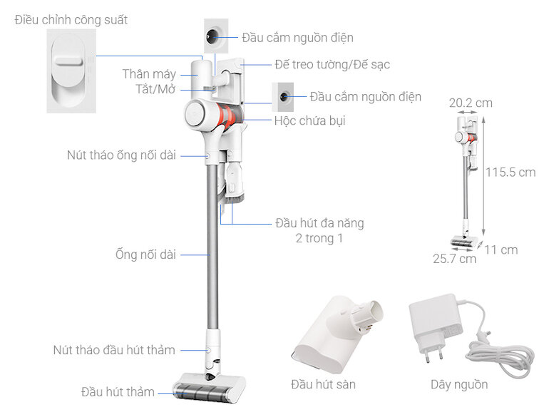 Máy hút bụi Xiaomi 1C