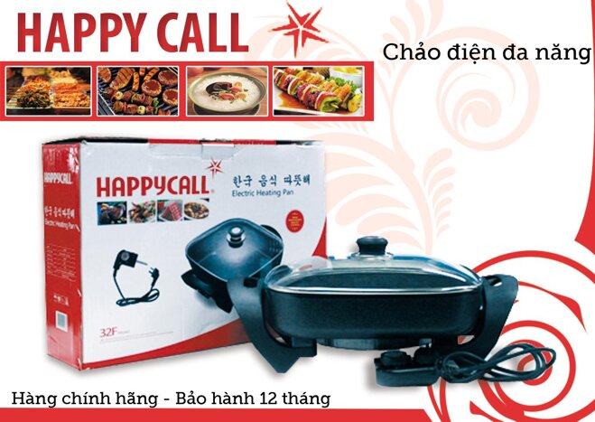 Chảo điện đa năng Happy call uy tín