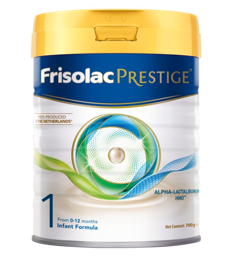 Sữa tăng cường miễn dịch, phát triển toàn diện Frisolac Prestige 1