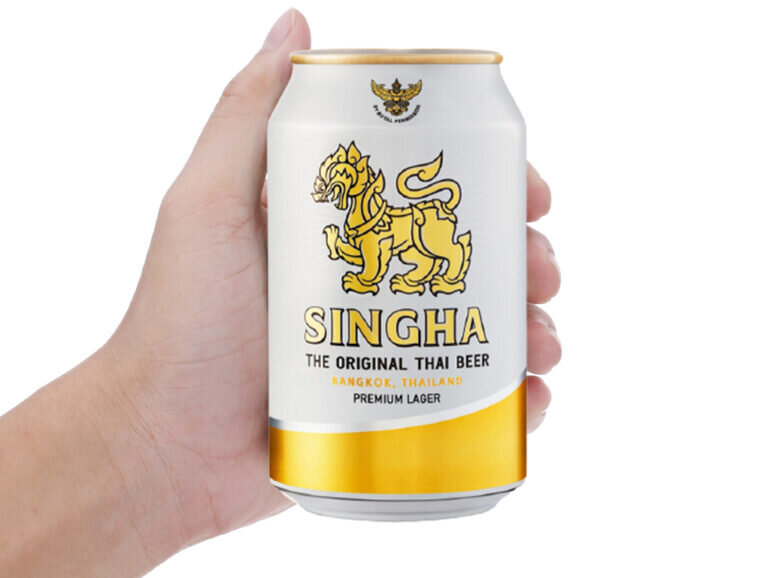 Bia Singha - Giá tham khảo: 430.000 vnđ/thùng 24 lon 330ml