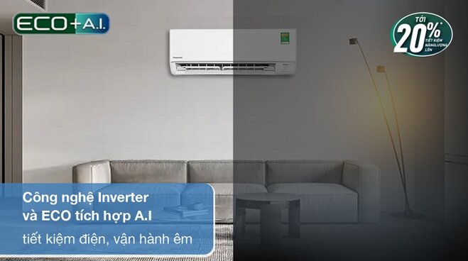 5 mẫu điều hòa Inverter 18000 BTU Panasonic tiết kiệm điện đáng mua bậc nhất