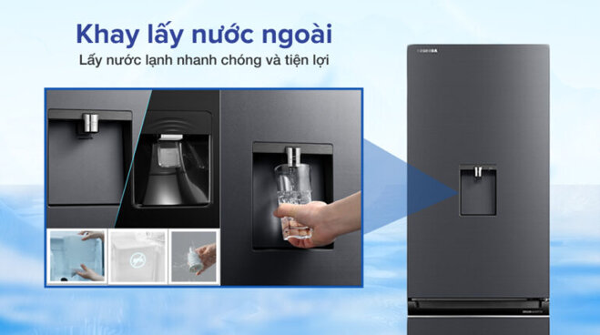 Ưu điểm của tủ lạnh Toshiba ngăn đá dưới 2021 các model