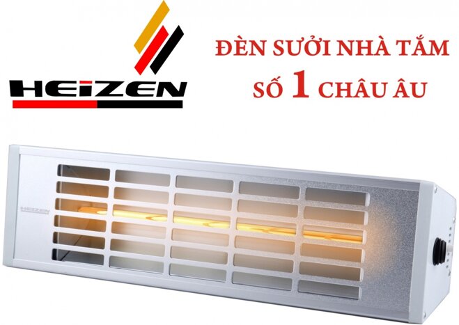 Đèn sưởi nhà tắm Heizen chống lóa mắt