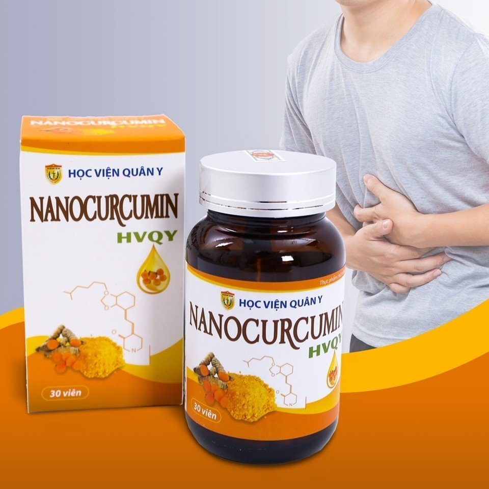 Nghệ Nano Curcumin sản phẩm của học viện quân y