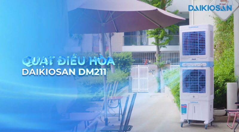 Daikiosan DM211: Lựa chọn khả thi cho không gian hội trường, công việc kinh doanh hàng quán