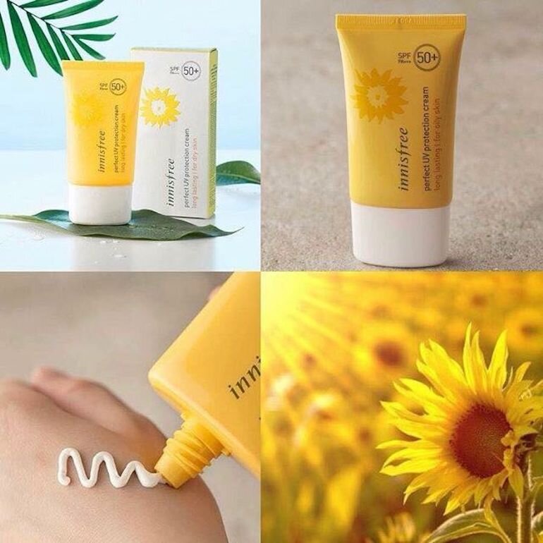 Kem chống nắng Innisfree Perfect UV Protection Cream Long Lasting SPF50+/PA+++ For Oily Skin