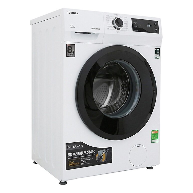 Máy giặt lồng ngang Toshiba Inverter 8,5Kg TW-BK95S2V(WK)
