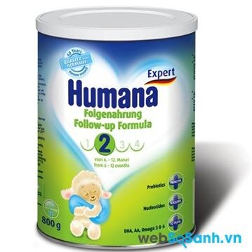 Giá sữa Humana