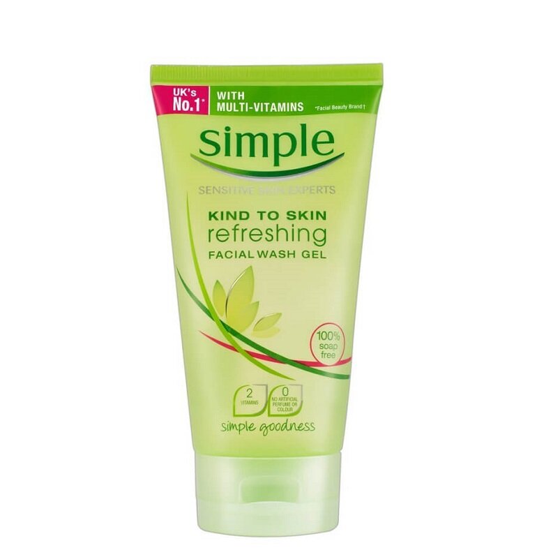 Sữa rửa mặt Simple Kind To Skin Refreshing Facial Wash Gel