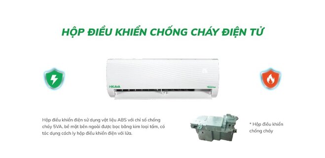 điều hòa Hikawa 9000 BTU