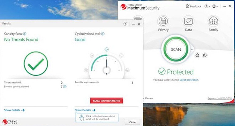 Phần mềm Trend Micro giúp bảo vệ các tập tin hiệu quả hơn