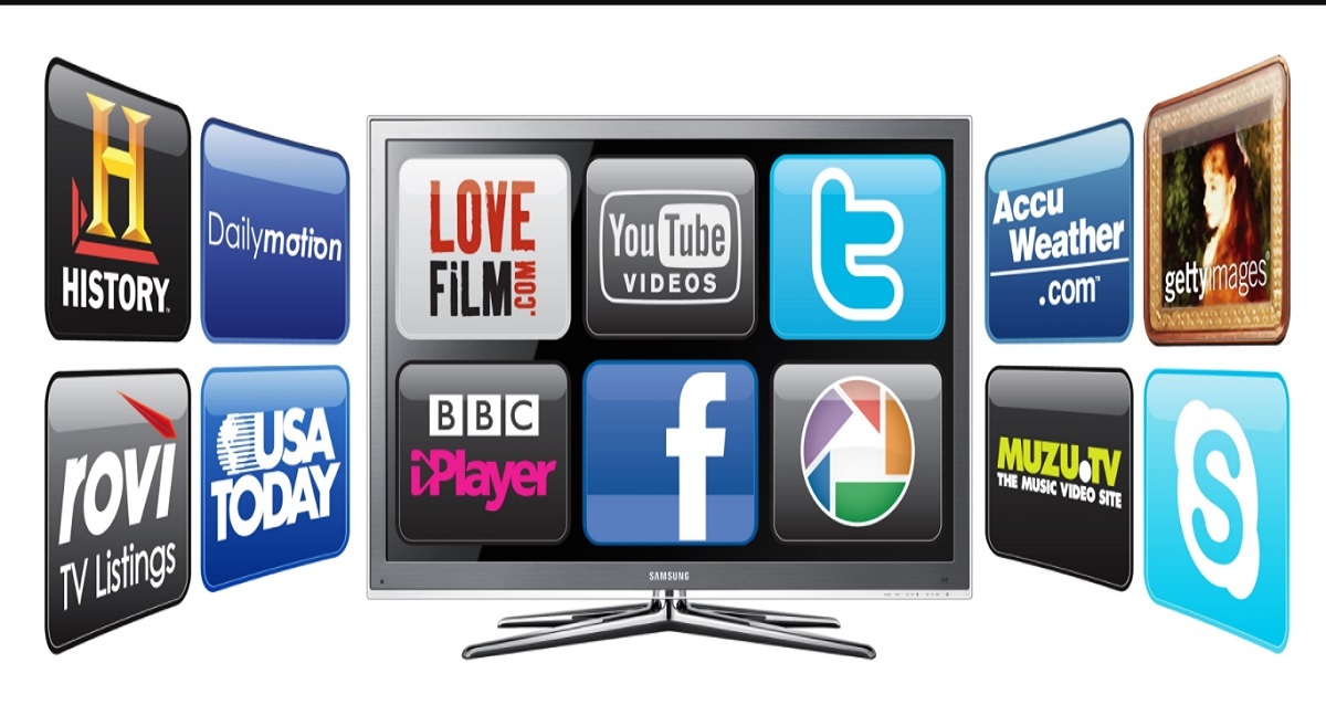 Smart tivi có rất nhiều ứng dụng khác nhau