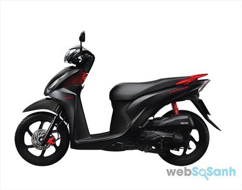 Honda Việt Nam ra mắt Vision 2015 thêm màu sơn đen mờ đỏ đậm và vàng giá  2999 triệu