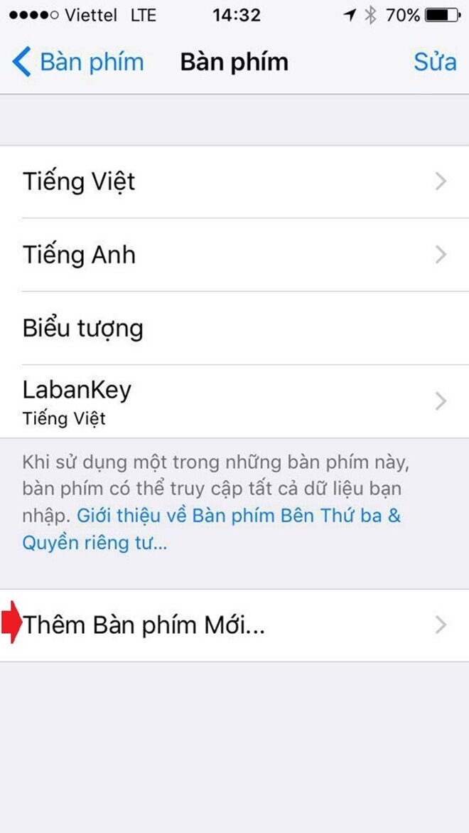 bàn phím tiếng Hàn