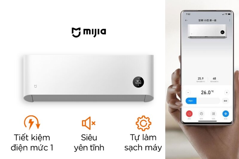 Điều hòa Xiaomi KFR-26W/V1A1 giá chỉ 7.99 triệu đồng mà làm mát, sưởi ấm tốt, lại tiết kiệm điện