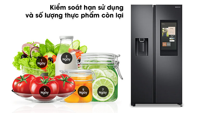 Kiểm soát hạn sử dụng của thực phẩm qua chức năng quản lý thực phẩm thông minh