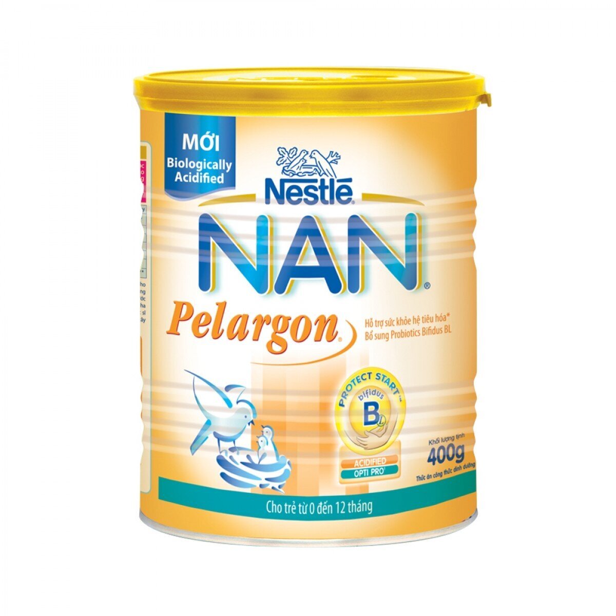 Sữa bột Nan Pelargon 1 - hộp 400g (dành cho trẻ từ 0 - 12 tháng)