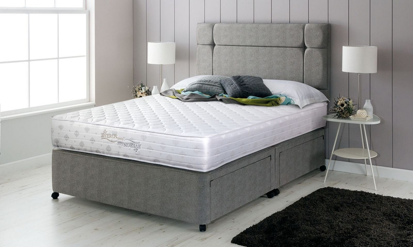 Đệm lò xo của Everon rất bền đẹp và chắc chắn