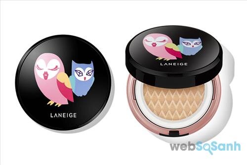 Laneige Lucky Chouette BB Cushion Pore Control là sản phẩm khá ổn dành cho các nàng có làn da dầu