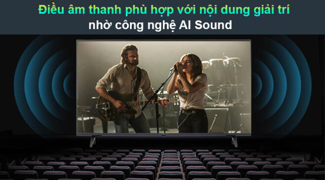 Smart Tivi LG 4K 65 inch 65UP7550PTC còn sở hữu công nghệ AI Sound và công nghệ Clear Voice III