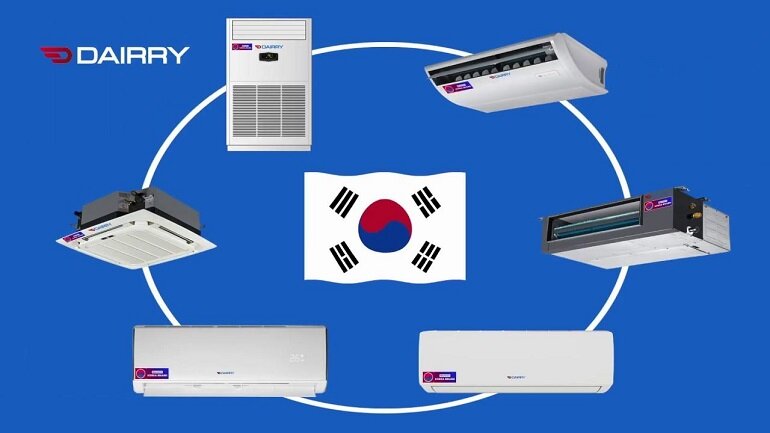 bảng mã lỗi điều hòa không khí Dairry