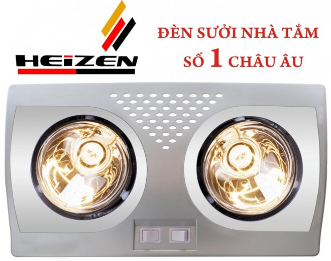 Đèn sưởi nhà tắm Heizen dùng tốt không