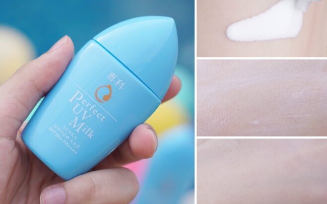 Sữa chống nắng Senka Perfect UV Milk có khả năng chống nắng tốt