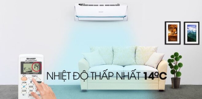 điều hòa 1 chiều Sharp inverter AH-X9UEW