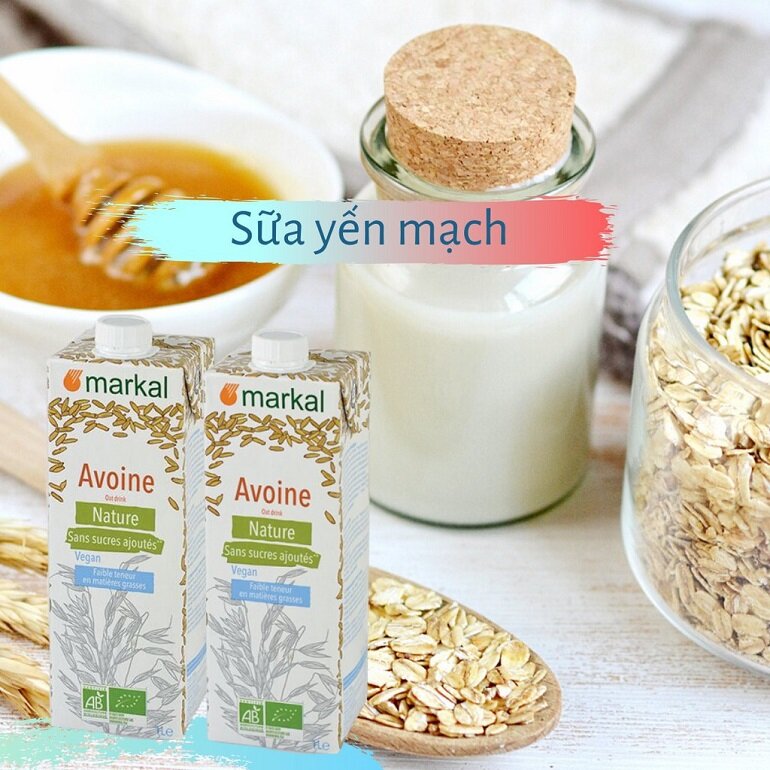 Sữa yến mạch hữu cơ Markal