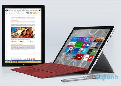 máy tính bảng microsoft surface 3