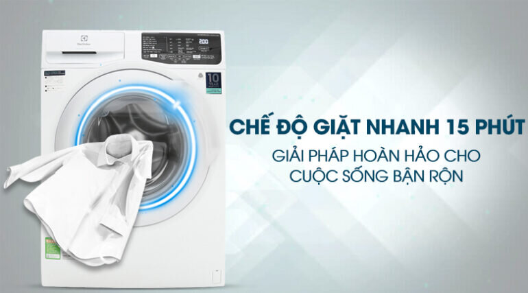 Máy giặt Electrolux 8kg EWF8025BQWA giá bao nhiêu?