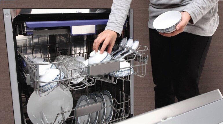 Máy rửa bát âm tủ Malloca 14 bộ MDW14-B09FI