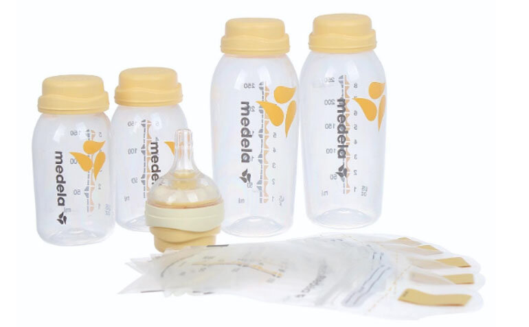 Các loại bình trữ sữa Medela